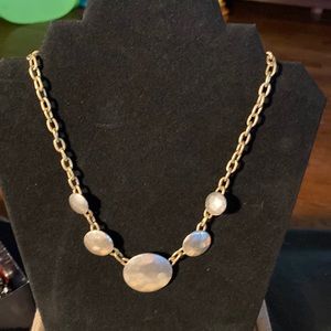 NWT Lucky Brand two tone necklace